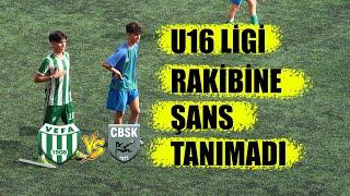 RAKİBİNE ŞANS TANIMADI  U16 LİGİ MAÇ ÖZETİ VEFA - CENNET BARBAROS