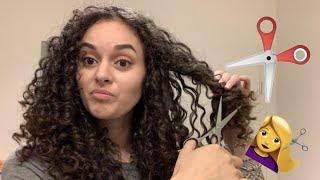 Locken zuhause selber schneiden mit dem DIY-Trockenschnitt  | IamAniva