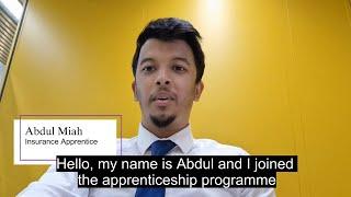 What it's like to be an apprentice at WTW — Abdul Miah