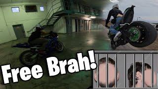 Gixxer Brah goes to PRISON