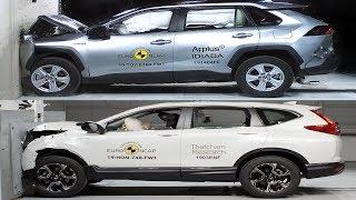 2019 Toyota RAV4 vs 2019 Honda CR-V – Crash tests