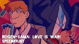 [speedpaint] Reigen-sama: Love is War!