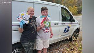 FOX61 Morning Bright Spot inspires Moodus mail carrier to celebrate Special Olympian