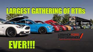 The Largest Gathering of RTRs Yet - Lebanon Ford Car Show