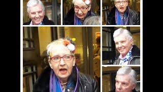 Jess Conrad OBE and Su Pollard in London 31 03 2018