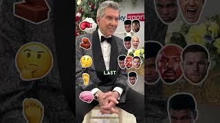 BUILD A BOXER with Michael Buffer   #shorts