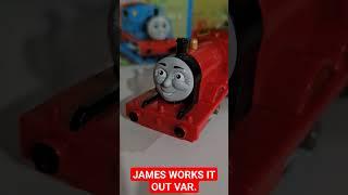 Thomas & Friends James Works it Out Trackmaster #thomasandfriendscommunity #rare  #trackmaster#train