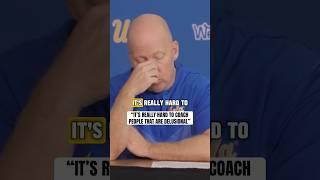 UCLA HC Mick Cronin didn’t hold back after their loss to Michigan (via @uclaathletics)