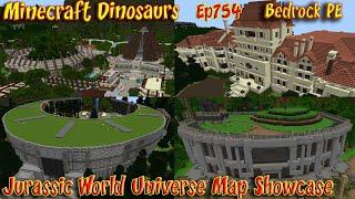 Jurassic World Universe Map Showcase by Jurassic Corporation Minecraft Dinosaurs Ep754