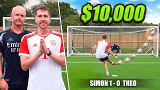 $10,000 FOOTBALL CHALLENGE VS THEO BAKER!