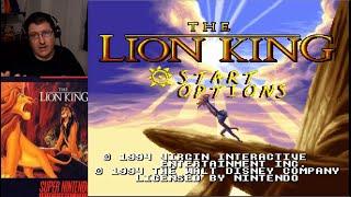 The Lion King SNES Walkthrough (almost all secrets)