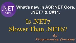 How to use BenchmarkDotNET | Compare performance between .NET7 & .NET6 | Is .NET7 slower than .NET6