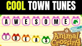 Cool Town Tune Ideas | Animal Crossing New Horizons & New Leaf