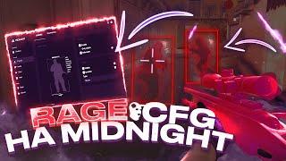 midnight - cfg rage "cs2" СЛИВ КОНФИГА ДЛЯ hvh