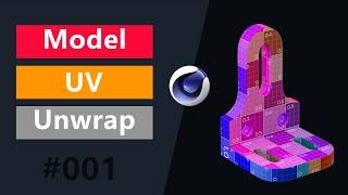 Cinema 4D S26 Hard Surface UV Unwrapping Tutorial