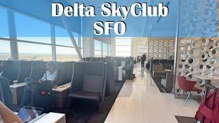 Lounge Review: Delta SkyClub - SFO - San Francisco International Airport