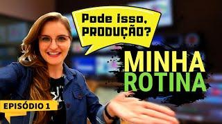 POR TRÁS DAS CÂMERAS: VIDA DE PRODUTORA DE TV | #FranNaTV