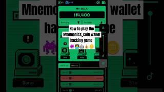How to play the @Mnemonics_coingame(Preview)🪙‍ #Mnemonics #Mnemonics_coin #Mnemonics_airdrop
