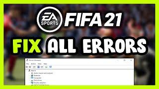 FIX FIFA 21 Crashing, Freezing, Not Launching, Stuck & Black Screen