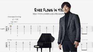 Yiruma - River Flows In You FREE Guitar Tabs