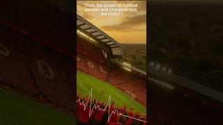 Liverpool fans really caused an earthquake#liverpool #ynwa #premierleague #goalcelebrations #shorts