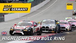 Highlights ADAC GT4 Germany Red Bull Ring | Race 1 | English | ADAC Motorsports