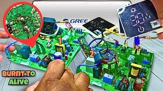 Burnt & Dead? Watch These Gree Mini Split AC Circuits Come Alive!