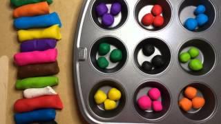 Playdough Color Sorting Teacher Activity