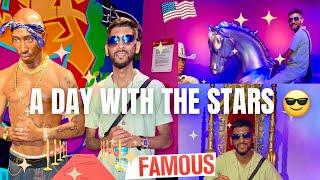 MEETING FAMOUS PEOPLE IN LAS VEGAS  & ON THE HUNT FOR ASIAN FOOD 
