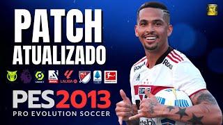 PATCH PES 2013 PC TEMPORADA 2024 COM BRASILEIRÃO SÉRIE A&B ATUALIZADO PLACARES REAIS/FACES/ESTÁDIOS