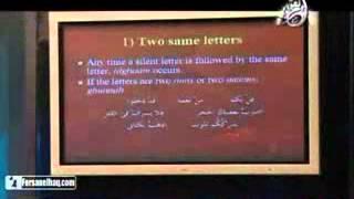 Learn Tajweed Yasir Qadhi   Lesson#24