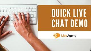 LiveAgent Live Chat Demo