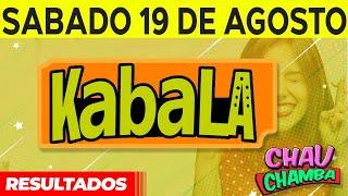 Resultado de kabala y Chau Chamba del Sábado 19 de Agosto del 2023