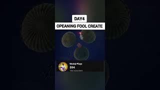 Day4- opeaning fool create #shortviral #bgmi #createopening crea