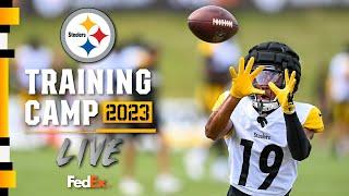 Watch Steelers practice on August 13th | Steelers Training Camp Live