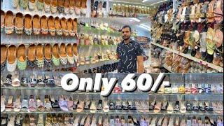 Cheapest Ladies footwear collection || Kolkata biggest footwear wholesale market || ZM city walk