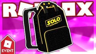 [EVENT] How to get the SOLO BRANDED BACKPACK | Roblox Elemental Battlegrounds