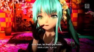 【初音ミク】Hatsune Miku　Pinky promise　English subtitles         Project DIVA     Vocaloid