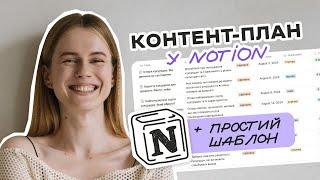 Як створити ідеальний КОНТЕНТ-ПЛАН у NOTION  Покрокова Інструкція + Шаблон