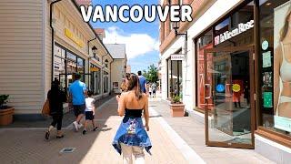  [4K] Vancouver Walk-  THE LARGEST OUTLET MALL IN VANCOUVER BC.