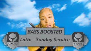 Latto - Sunday Service (Bass Boosted & Lyrics) (GrooveGravity Beats)