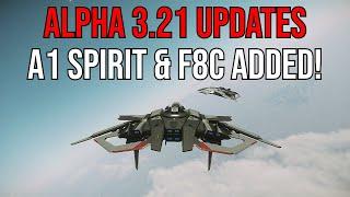 Star Citizen - Spirit A1 Now In Alpha 3.21 - More Chances To Get A Free F8C Lightning