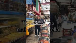 The Brothers make Mozzarella in the Bronx #shorts