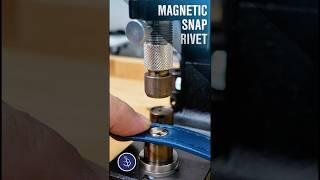 Magnetic Snap Rivet Installation Made Easy