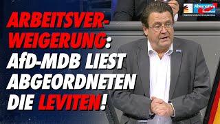 Arbeitsverweigerung im Parlament: Stephan Brandner liest Abgeordneten die Leviten! - AfD-Fraktion