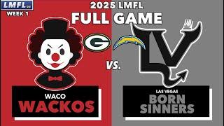 rbm | WW vs. Neptune | LVS - 2025 LMFL Week 1 - Full Game