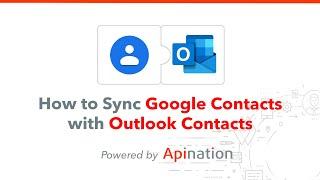 How to Sync Google Contacts and Gmail to Outlook Contacts