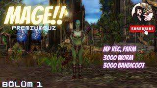 [1] MAGE!! PREMIUMSUZ SIFIRDAN BAŞLANGIÇ!! AGARTHA / MP RECOVERY FARM / KNIGHT ONLINE 2024