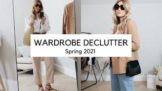 DECLUTTERING AND ORGANIZING | Capsule Wardrobe | SPRING (2021)