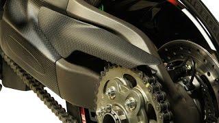 carbon chain guard 012DM12matt for Ducati Monster 1200 by carbonworld.de